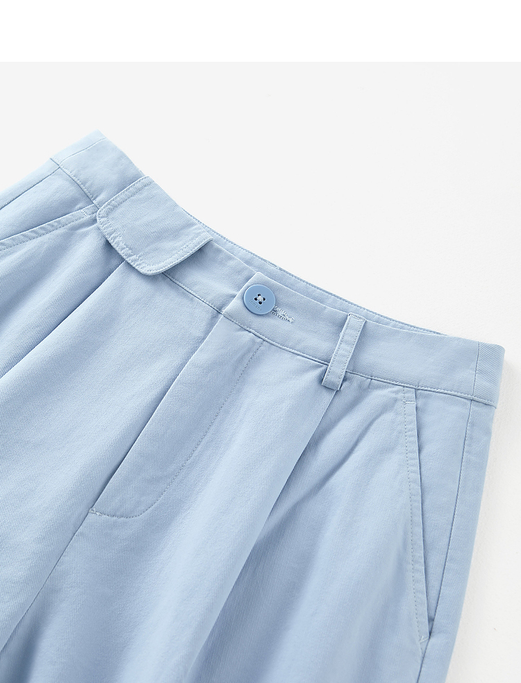 Inman  summer 2022 spring clothes new pattern Bermuda shorts Cover the crotch Show thin trousers High waist Women's trousers