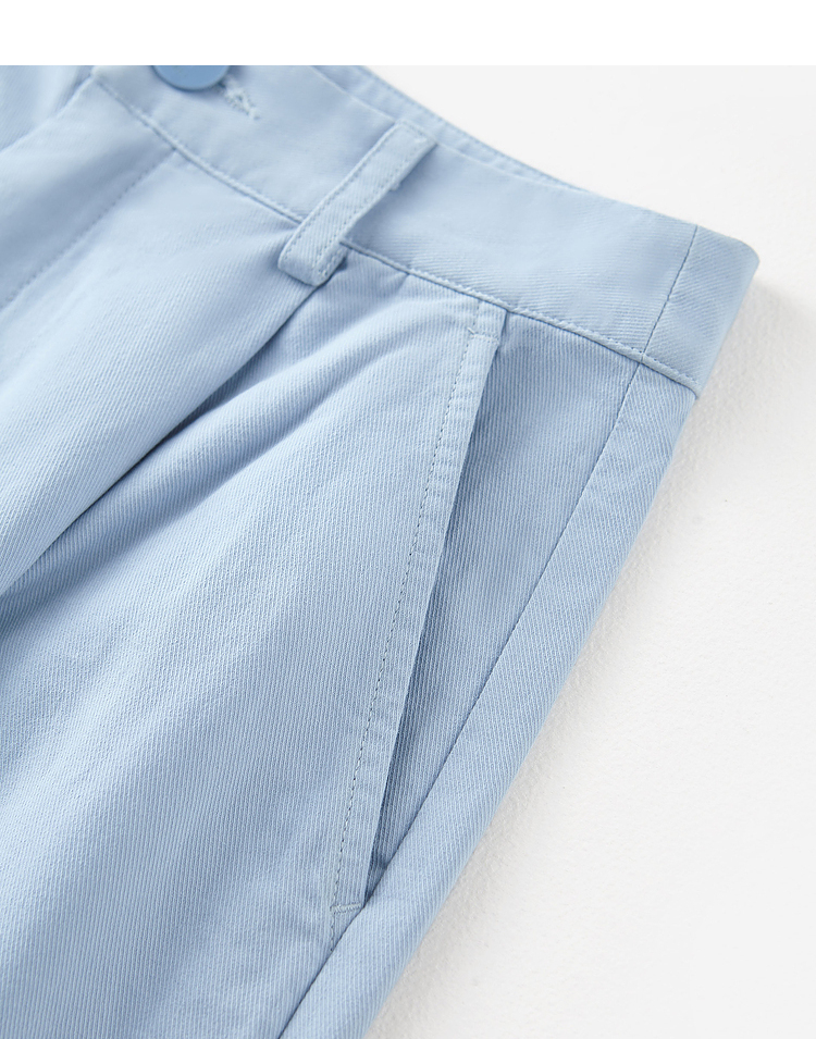 Inman  summer 2022 spring clothes new pattern Bermuda shorts Cover the crotch Show thin trousers High waist Women's trousers